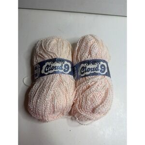 Sirdar Sunseeker Cloud 9 DK Yarn 2 Skeins Color 330 Peach Apricot 50g England